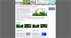 Desktop Screenshot of projectaquarium.com